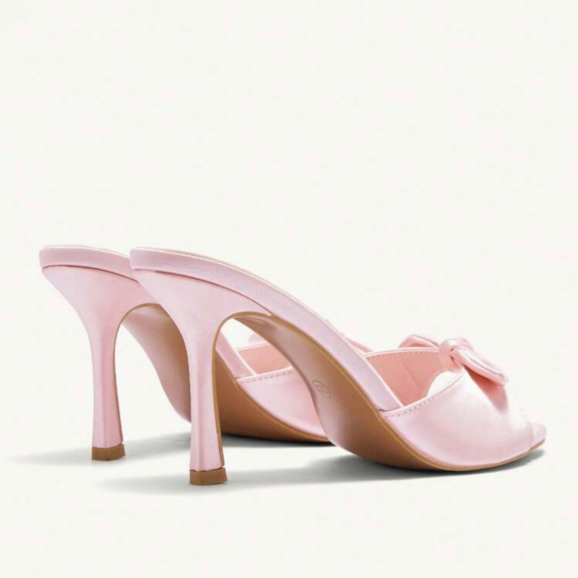 LILA PINK BOW HEELS