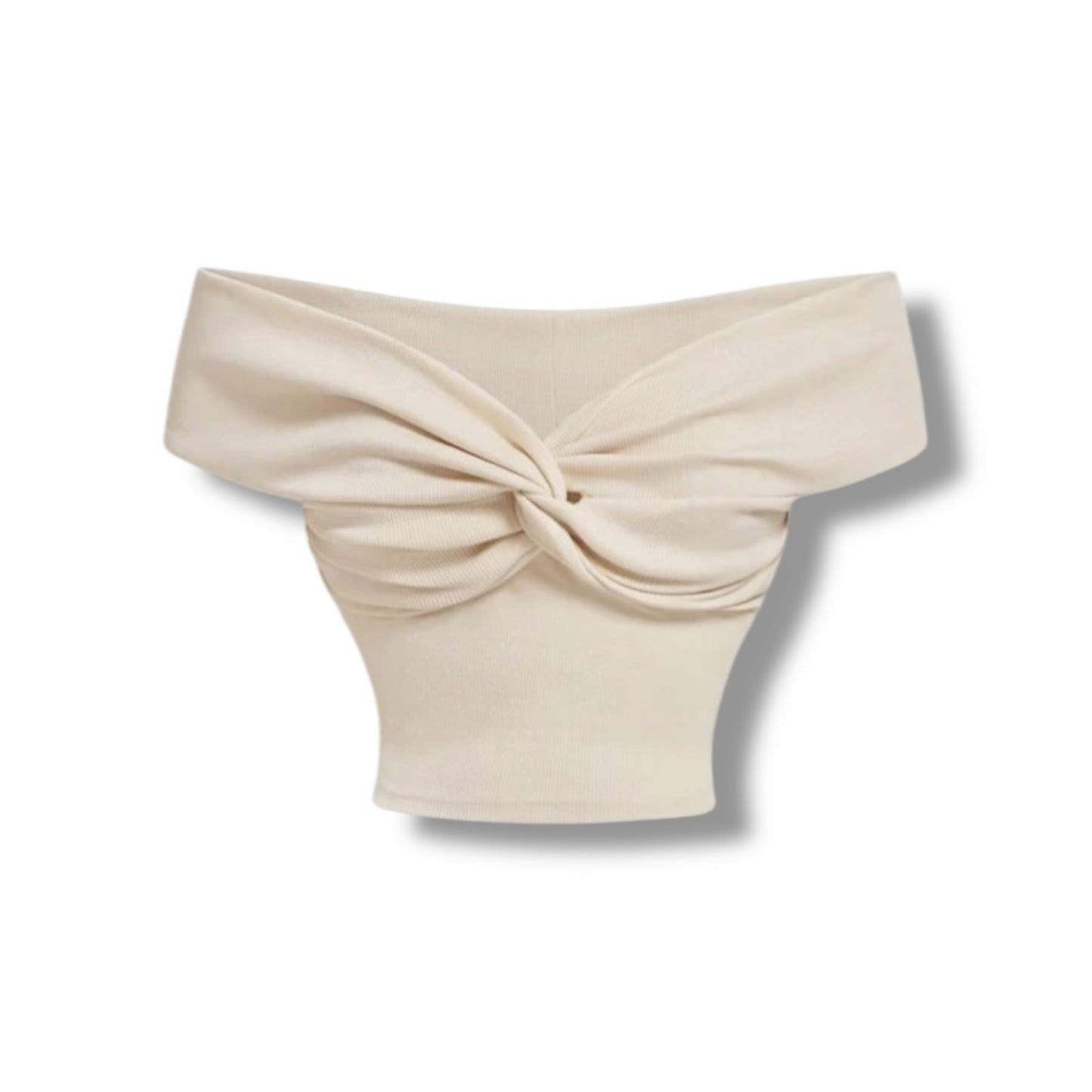 GABI APRICOT TWIST FRONT TOP