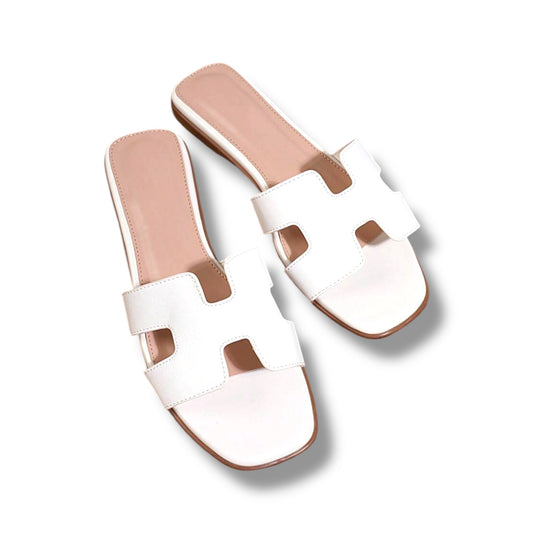 RACHEL WHITE SANDALS