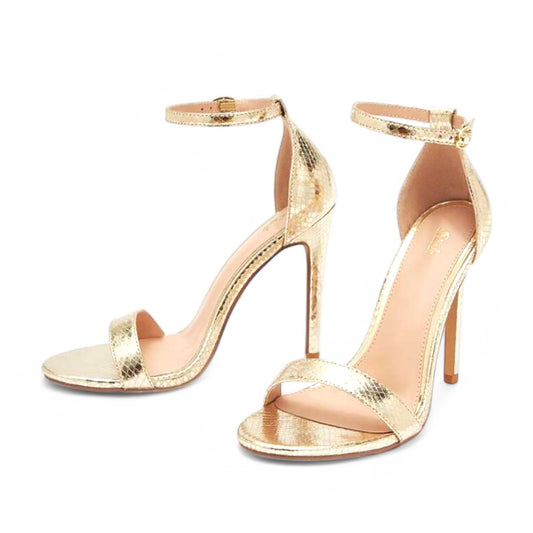 VELI GOLD HEELS