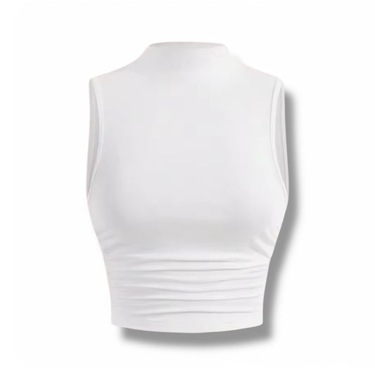 TILLY WHITE SLEEVELESS TOP