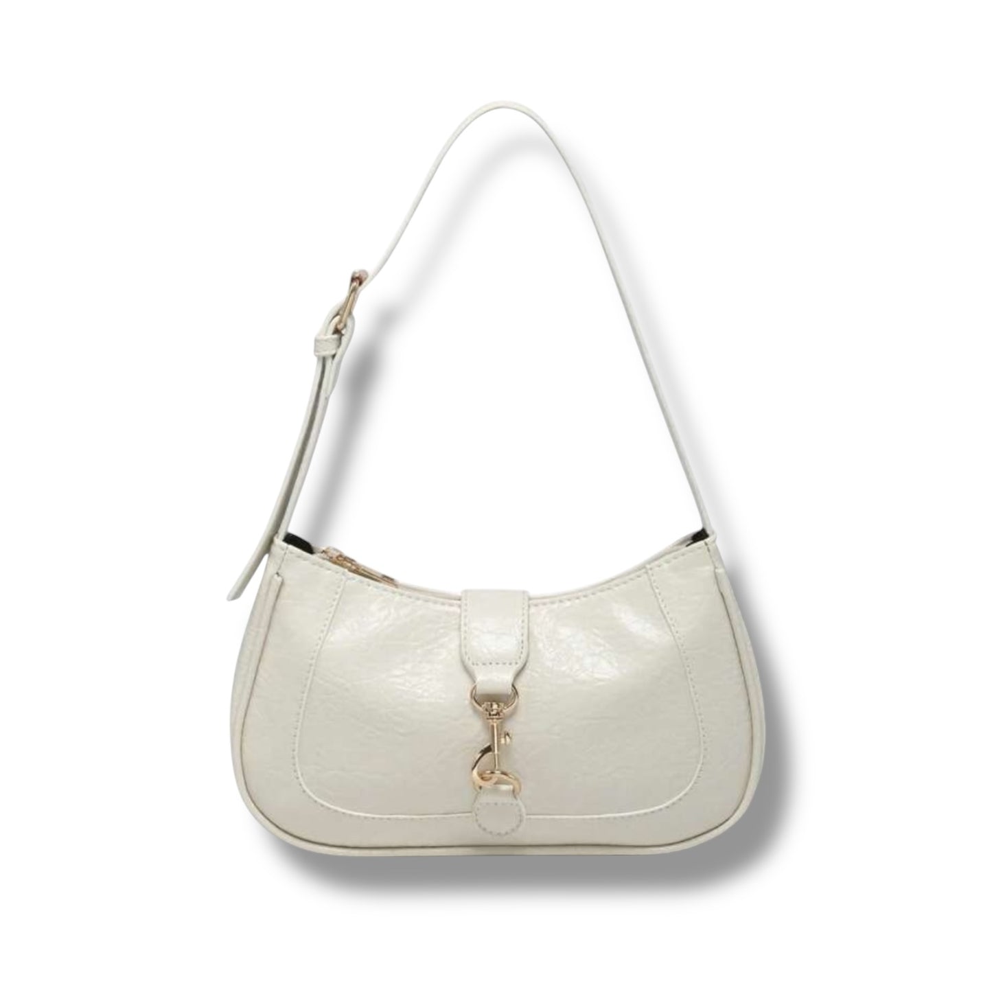 HEATHER WHITE SHOULDER BAG